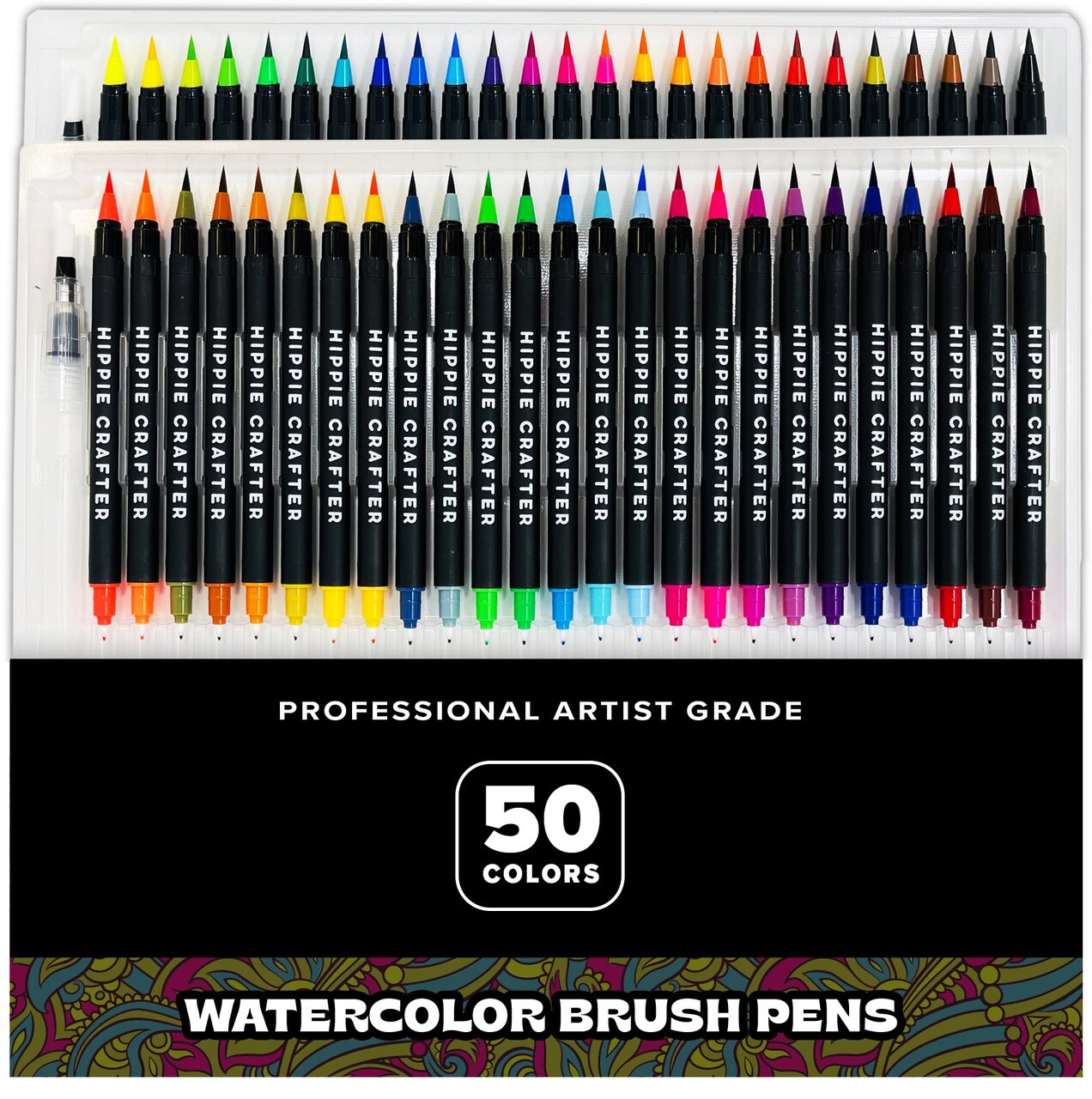 Watercolor Pens Artist Water Coloring Brush Tip Painting for Adults & Gifts for Artists Water Color Brush Pen